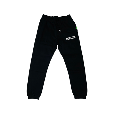 Image of Skunk . Box logo jogger (black/white)