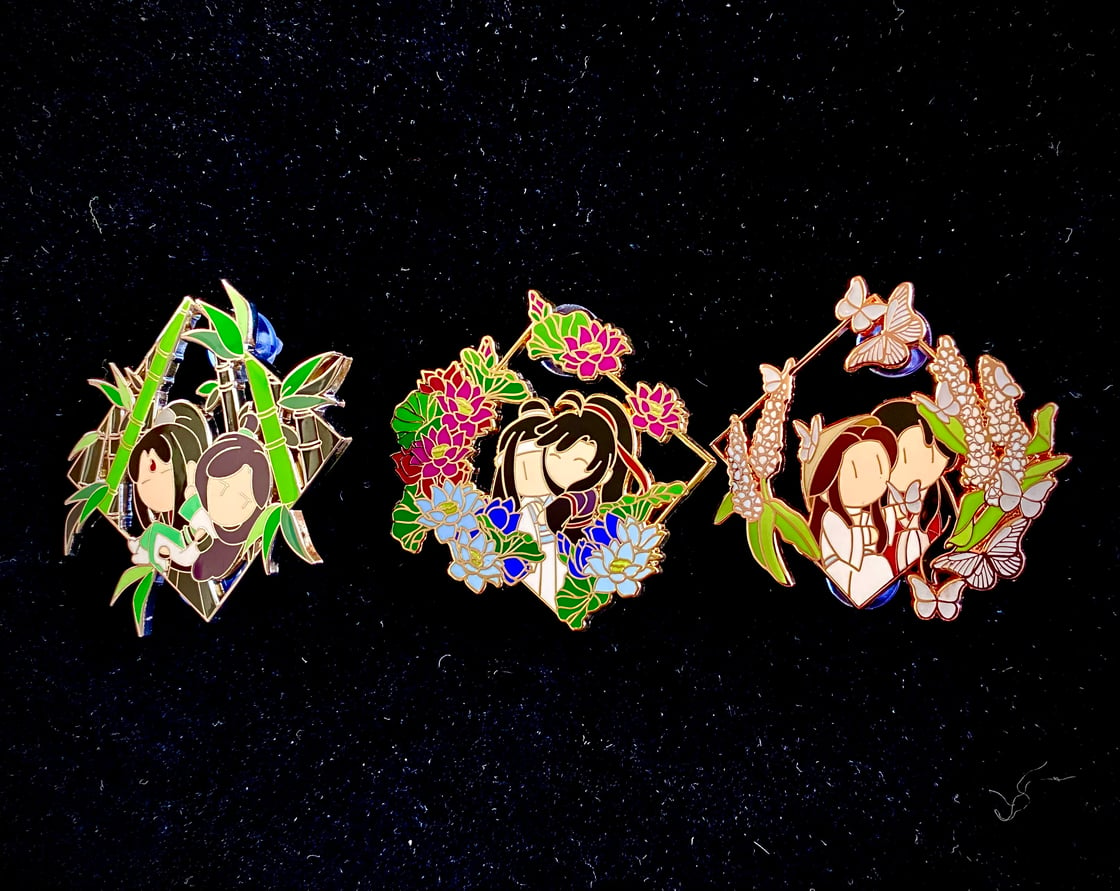 Image of MXTX Diamond Pins [IN HANDS]