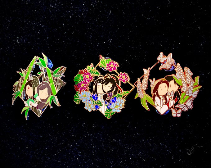 Image of MXTX Diamond Pins [IN HANDS]