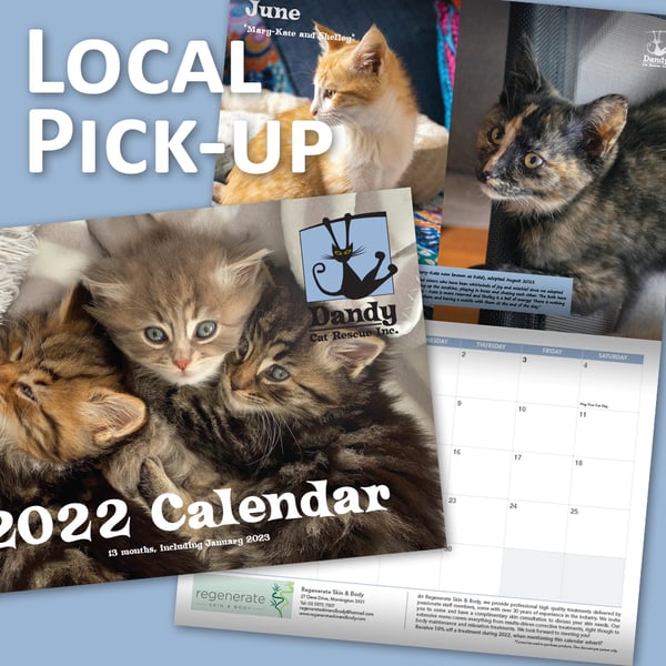 Image of LOCAL PICK-UP - 2022 Fundraising Wall Calendar