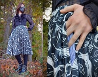Image 5 of Bone Collector midi skirt (PREORDER!)
