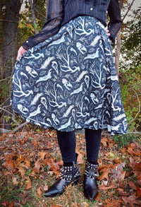 Image 3 of Bone Collector midi skirt (PREORDER!)