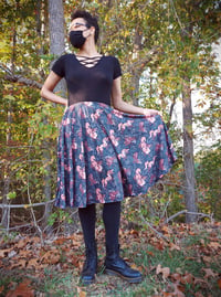 Image 5 of Dans la Forêt midi skirt PREORDER