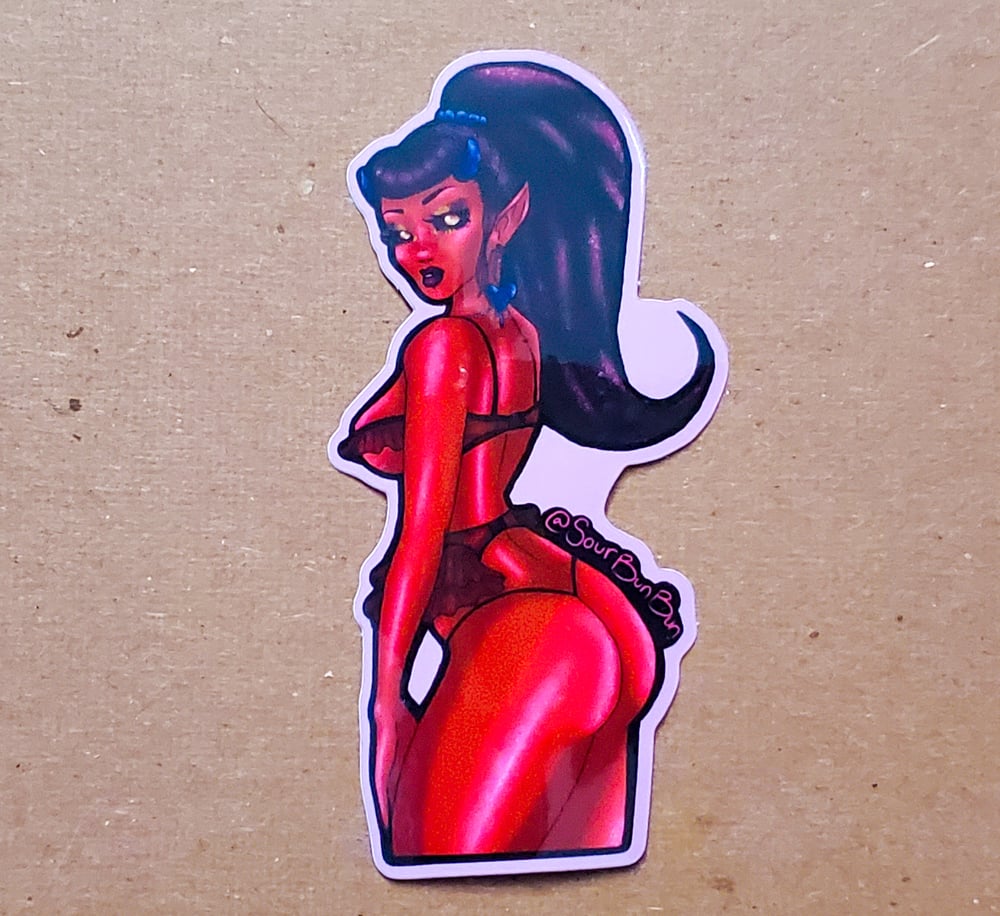 Image of Boudoir Demon Vinyl Sticker