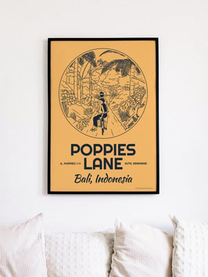 Image of Poppies Lane Bali Poster