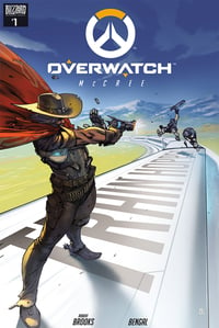 OVERWATCH: McCREE TRAIN HOPPER (SIGNED)