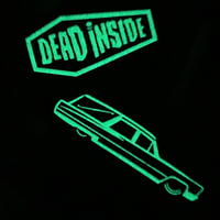 Image 3 of Dead Inside 2-Inch GIDT Lapel Pin