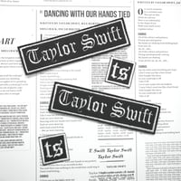 Image 2 of Taylor Swift Old English Patches