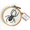 Orb Weaver Hand Embroidered Hoop Art - Betty's Delights