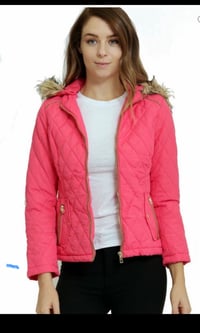 Pink Puffy Jacket