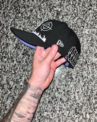 Image 2 of LAVENDER BRIM CHICAGO WHITE SOX CUSTOM FITTED 