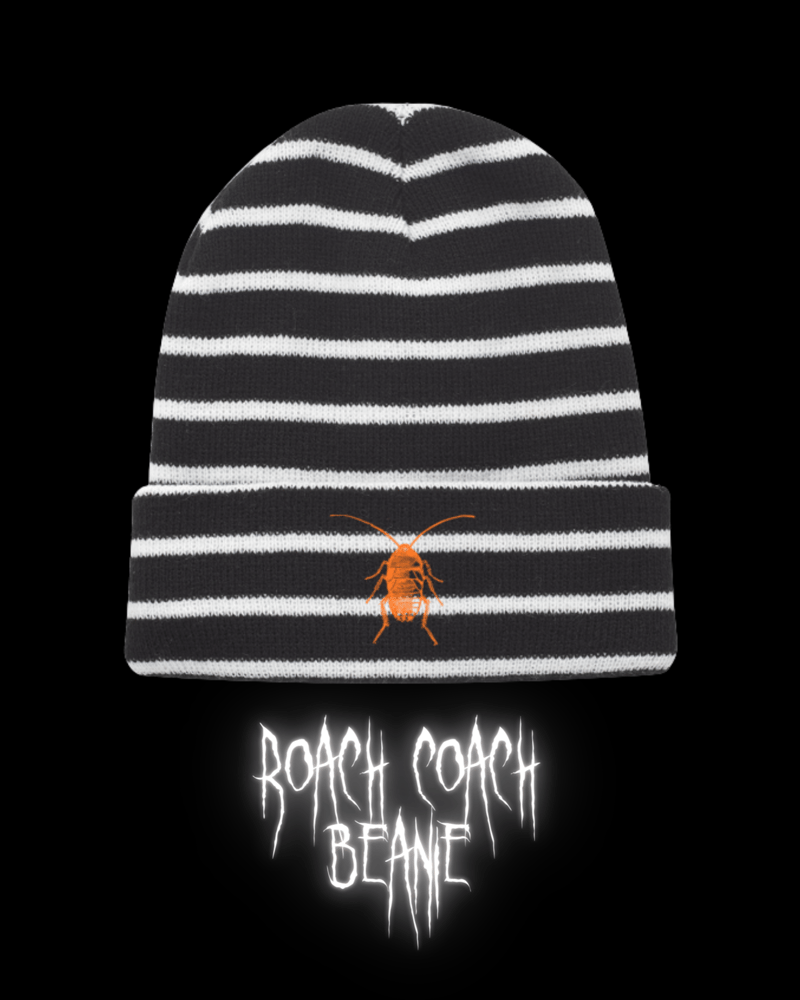 Image of ROACH COACH BEANIE  - Roach print beanie