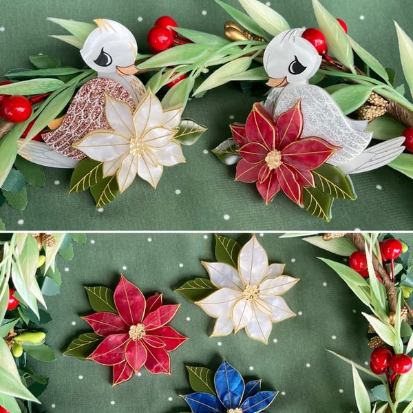 Image of *Seconds* Christmas Brooches 