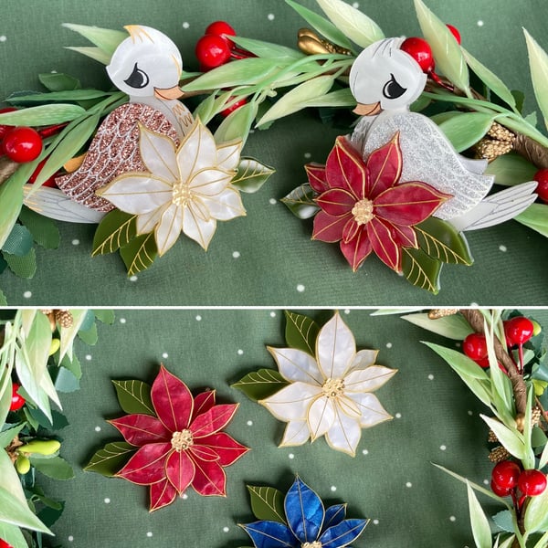 Image of *Seconds* Christmas Brooches