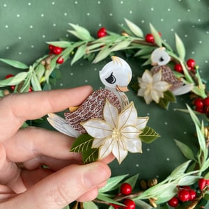 Image of *Seconds* Christmas Brooches