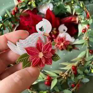 Image of *Seconds* Christmas Brooches