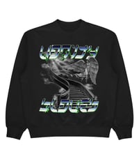 Image 1 of All Dogg's Go To Heaven (Black Pull Over Crew-neck)