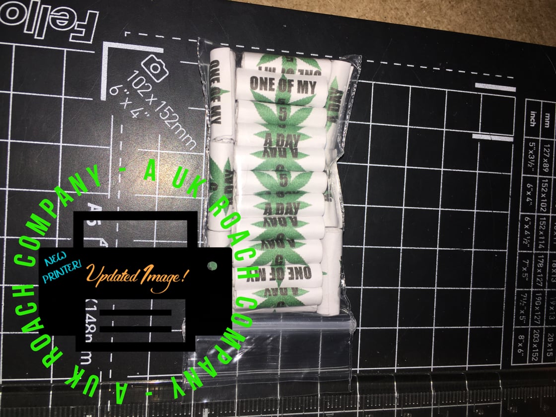 Image of 'One of my 5 a day' 30 or 100 Roaches