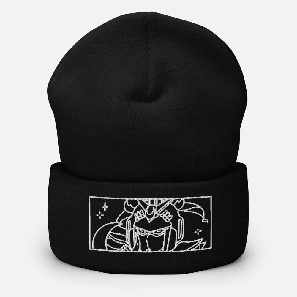 Image of SAILOR GXNDAM Embroidered Cuffed Beanie