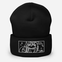 Image 4 of SAILOR GXNDAM Embroidered Cuffed Beanie