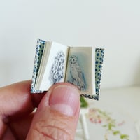 Image 1 of Dollhouse Miniature 1:12 Handmade Book Birder's Sketchbook