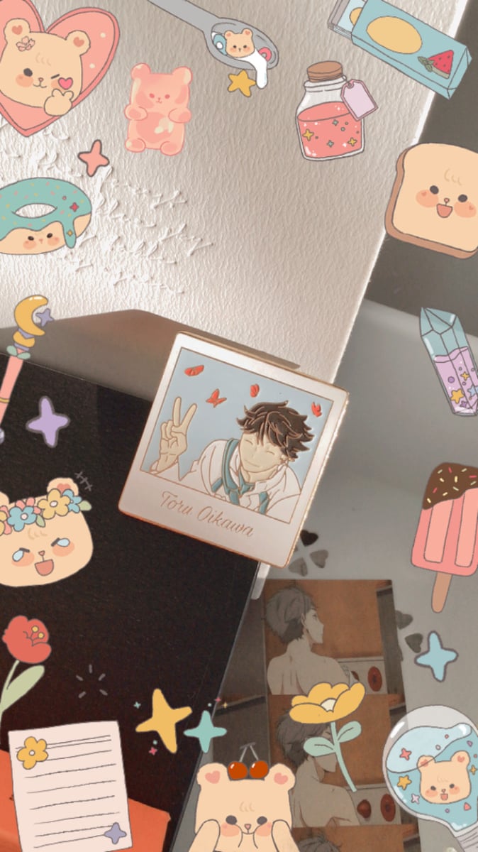 Oikawa Polaroid | Tsuki Pins