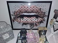 Image 3 of BLUSH PINK GLOSSY LIP PRINT 