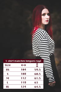 Image 4 of ⚠️LAST CHANCE⚠️ T-shirt manches longues 🕸MERCREDI🕸 adulte - collec CREEPY FAMILY