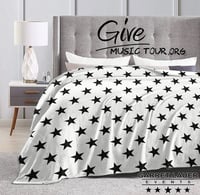 Image 2 of Give 5 Stars Flannel Blanket 