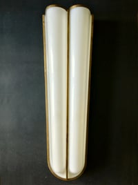 Image 1 of Large Double Sconce by Stilux, Italy 1950s
