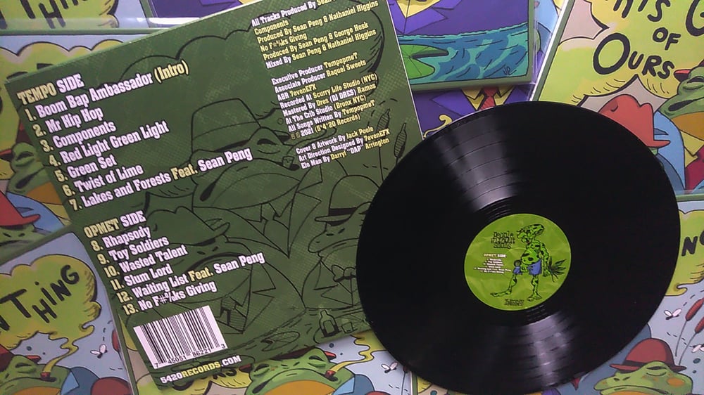Image of PEOPLE WITHOUT SHOES: THIS GREEN OF OURS (LIMITED EDITION VINYL LP)