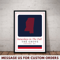 24 X 36 DOWNLOAD // Saturdays In The Fall Print