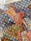 SALE: "King of Yesterday" PRINT (approx 8.5 x 9.25 print/ overstock/ no damage) *MAT NOT INCLUDED*