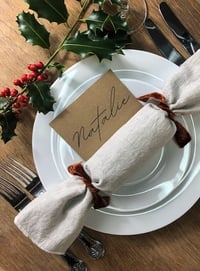 Image 2 of Linen Christmas Crackers