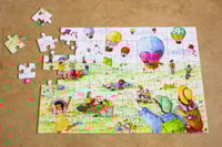 Image 2 of 70 Piece Jigsaw Puzzle - Picnic under the sun