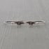 Tiny Sterling Silver Eastern Tiger Swallowtail Butterfly Earrings Image 2