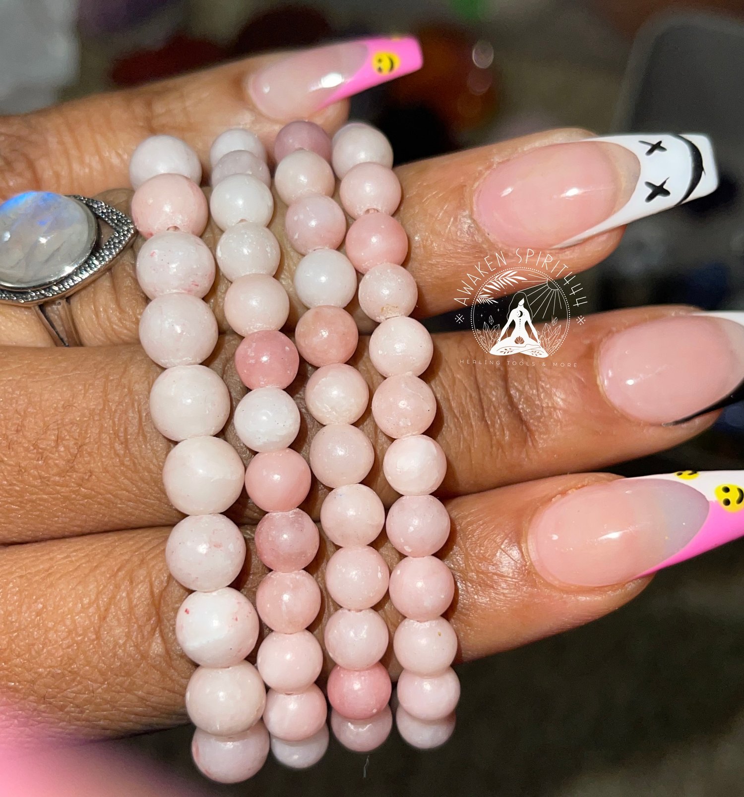 Image of Pink Opal (bracelet) 
