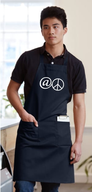 Image of "At Peace" apron
