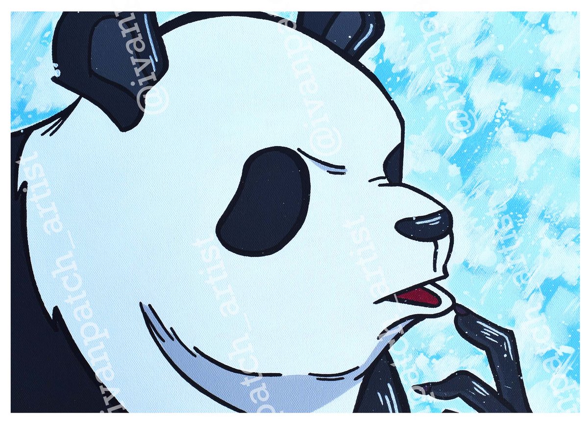 Image of 5x7 Print- Panda's not a Panda