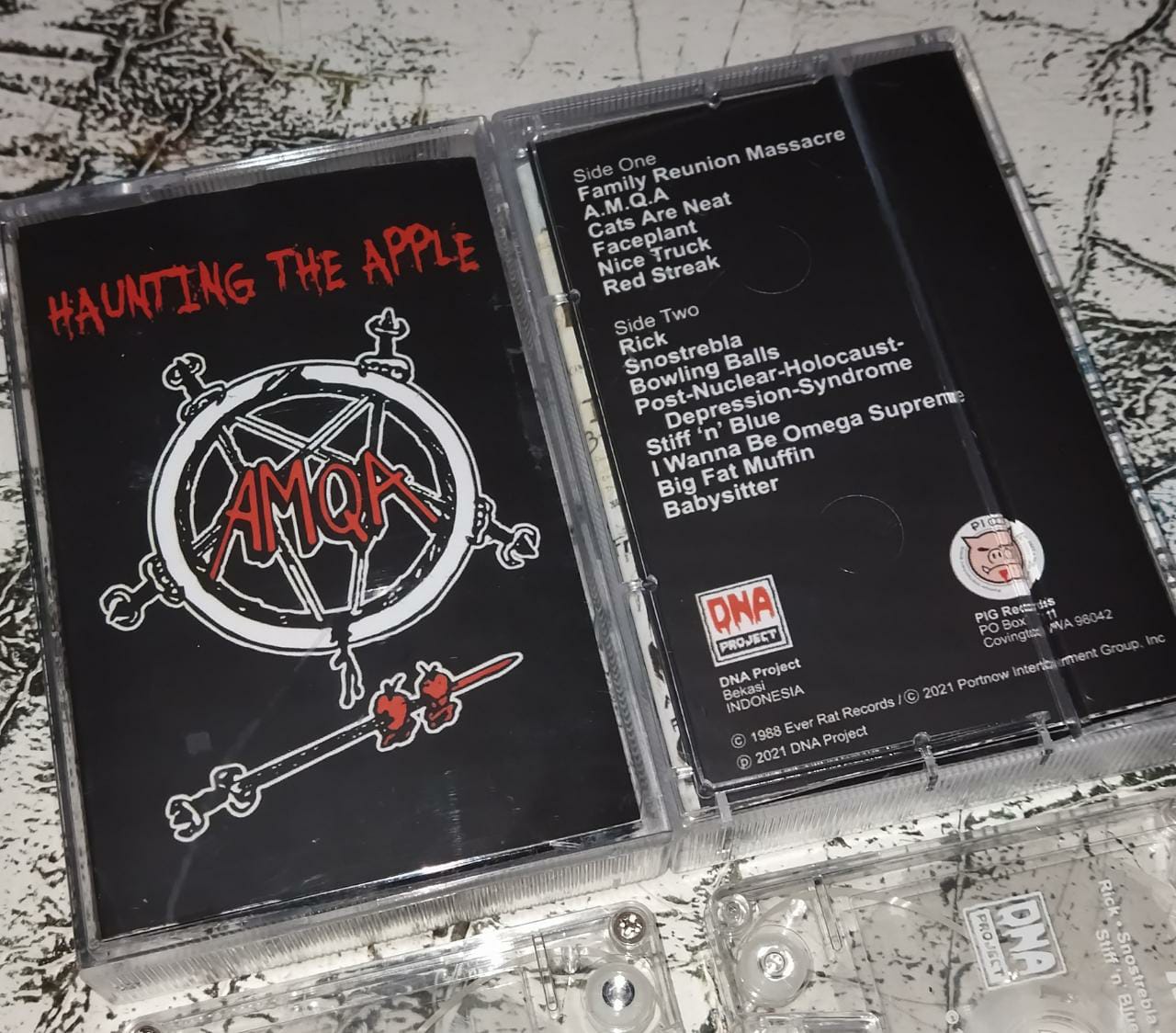 Image of A.M.Q.A - Haunting The Apple Cassette