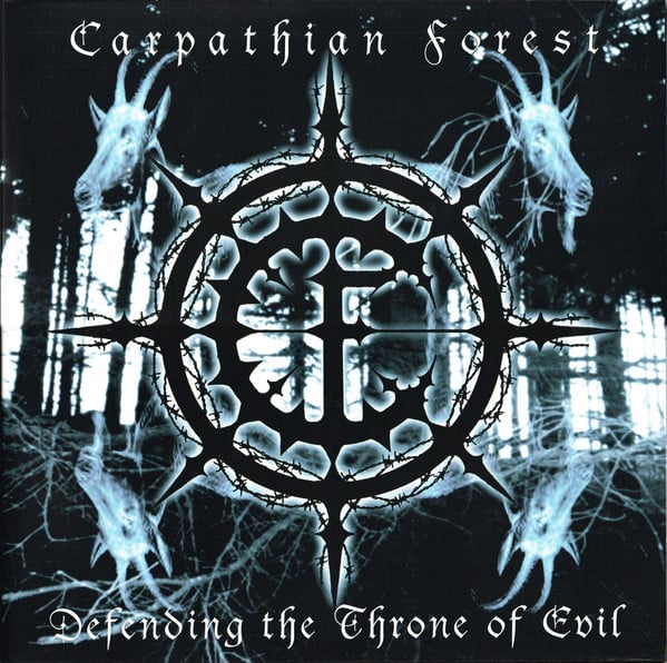 Carpathian Forest - Defending the Throne of Evil (Blue Vinyl, 2xLP) USED: VG+/VG+