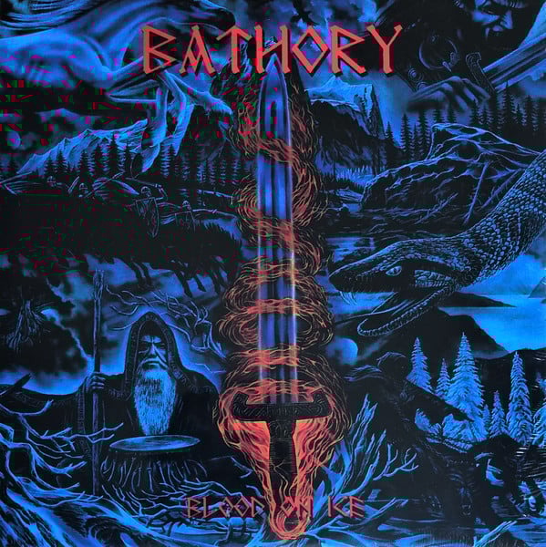 Bathory - Blood on Ice (2xLP, Red Vinyl) USED: VG+/VG+