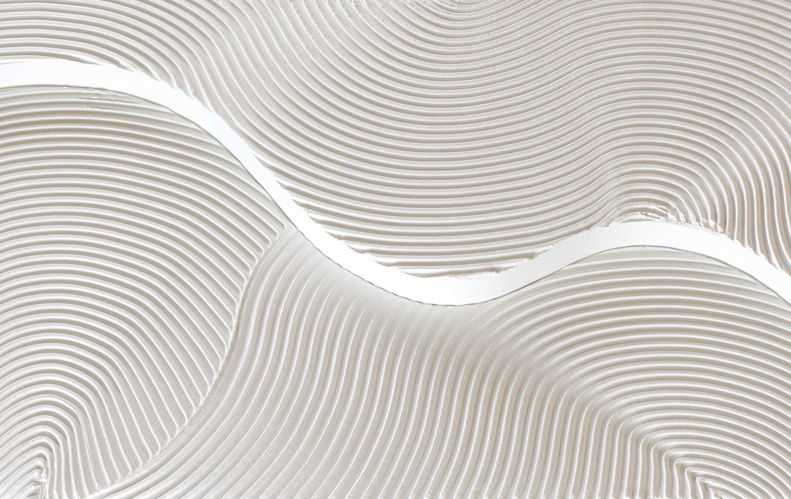 Image of Waves Relief · White No. 2 (sold)
