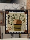 Pumpkin Season-October Block 10 Woolie Stamp Collection