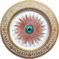 Image 1 of London Burst - Large fine China Plate - #0745