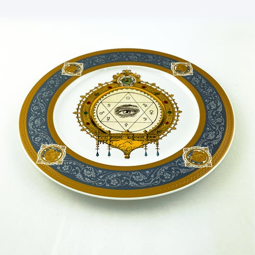 Image of The Eye all seeing - Large Fine China Plate - #0773