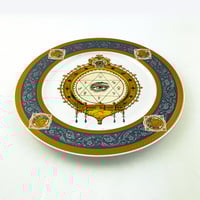 Image 2 of The Eye all seeing - Large Fine China Plate - #0773