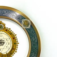 Image 3 of The Eye all seeing - Fine China Plate - #0788