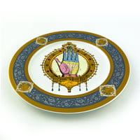 Image 2 of Left Hand palmstry chiromancy - Fine China Plate - #0788