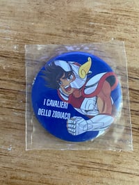 Image 1 of I CAVALIERI DELLO ZODIACO (Saint Seiya: Knights of the Zodiac) LARGE BADGE